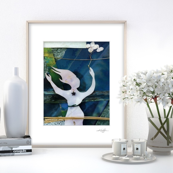 Goddess print from original painting - Picture 1 of 5